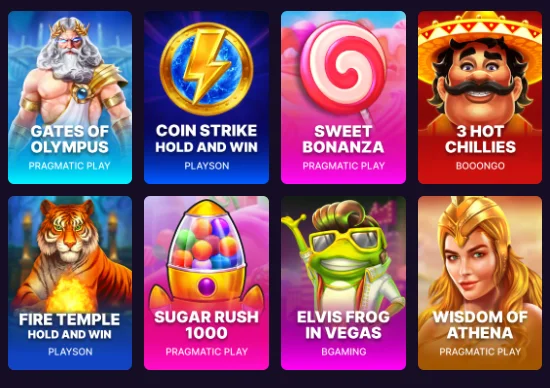 Top Games at SpinBit Casino in NZ